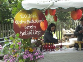 Gotzing: Apfelfest des Gartenbauverein Holzolling 2009